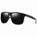 NOCT Vault oversized soft-square full-rim sunglasses in Black / Smoke on a white background